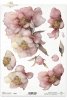 dekoracyjne wzory, motywy kwiatowe, bukiet kwiatów, Ogród Muz, Garden of Muses * Mulberry decoupage paper FPA1005, decorative patterns, floral motifs, bouquet of flowers, Garden of Muses *Seria Garden of Muses